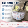Baby Car Cradle Kit for Travel | Portable Hanging Hammock Bed for Baby easy to use