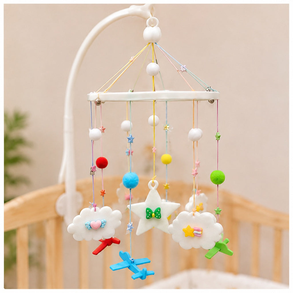Baby Cloud With Plain Hanging Toys